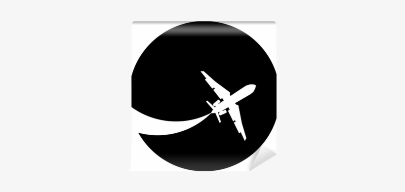 Aeroplane Silhouette, transparent png download