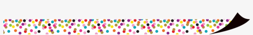 Tcr77149 Confetti Magnetic Border Image - Teacher Created Resources Confetti Magnetic Border, transparent png download