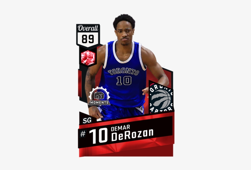 Demar Derozan Ruby Card - Ruby Cards Nba 2k17, transparent png download
