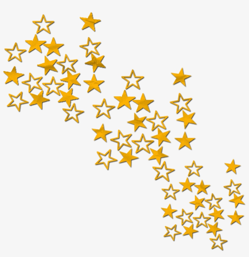 Confetti Clipart Star - Xmas Confetti, transparent png download