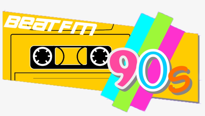 Beatfm 90s - Cassette Tape Clip Art, transparent png download