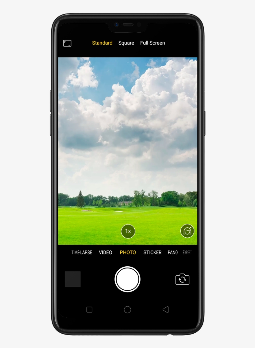 Click , Then Choose To Shoot Standard, Square-format, - Smartphone, transparent png download