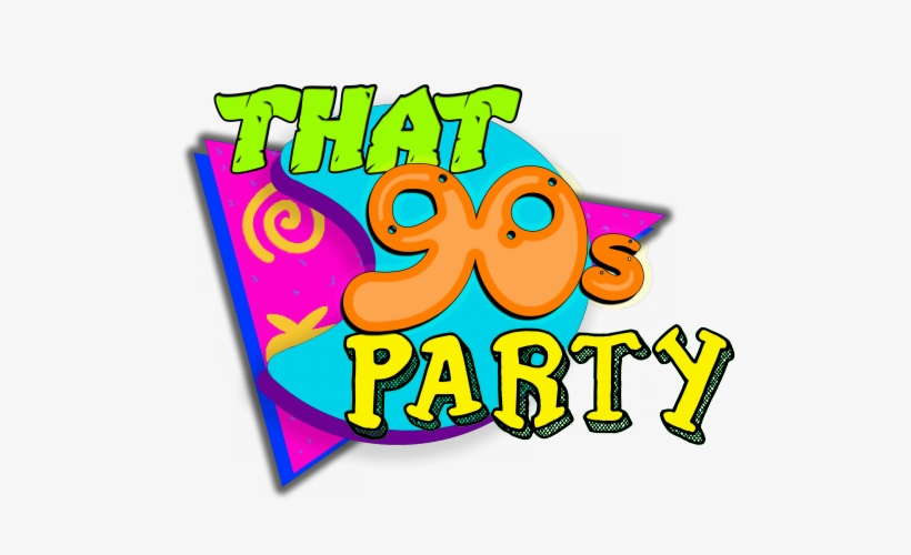 90s Clipart 90 Party - 90s Attire, transparent png download