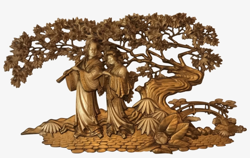 Clip Freeuse Library Bonsai Drawing Nature Japanese - Illustration, transparent png download