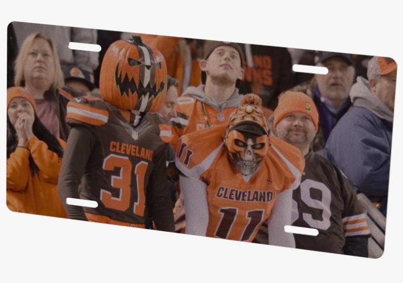 Cleveland Browns Custom Metal Photo - Cleveland, transparent png download