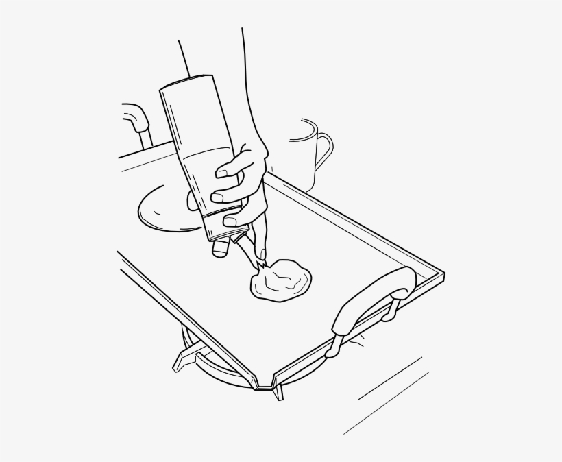 Free Vector Pancake Dispenser Clip Art - Pancake, transparent png download