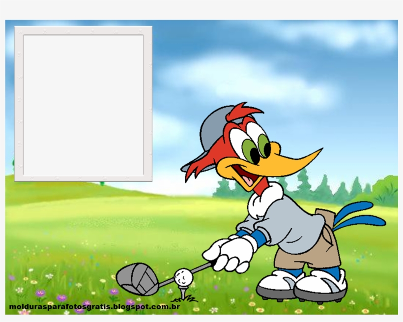 Moldura Para Fotos Do Pica Pau Molduras Para Fotos - Moldura Pica Pau Png, transparent png download