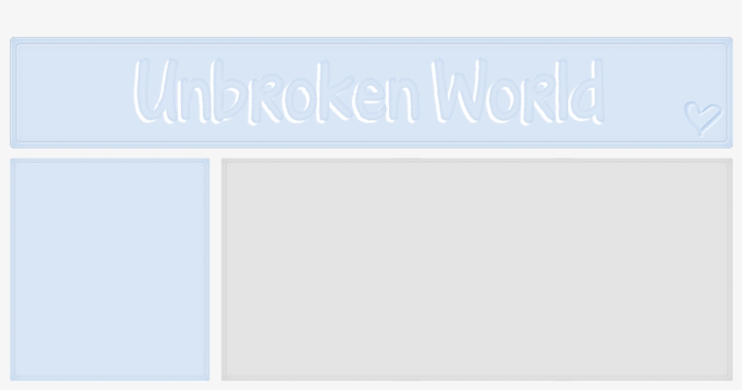 Unbroken World - Paper, transparent png download