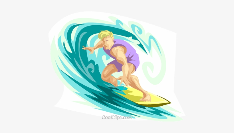 Surfer Dude Royalty Free Vector Clip Art Illustration - Stocking Stuffer Ornament (oval), transparent png download