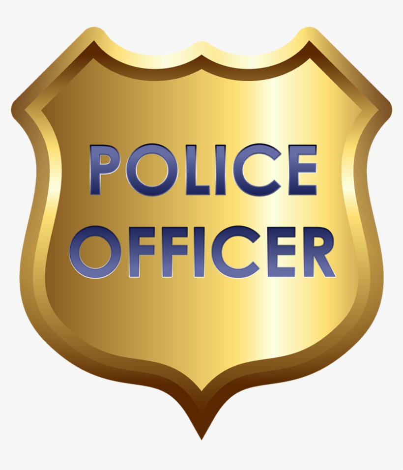 Police Badge For Kids - Police Badge Clipart Transparent, transparent png download