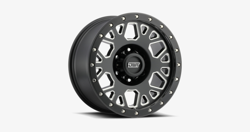 Dwt Matomi Wheel Satin Black Milled 6lug Truck Ford - Method Race Wheels Nv, transparent png download