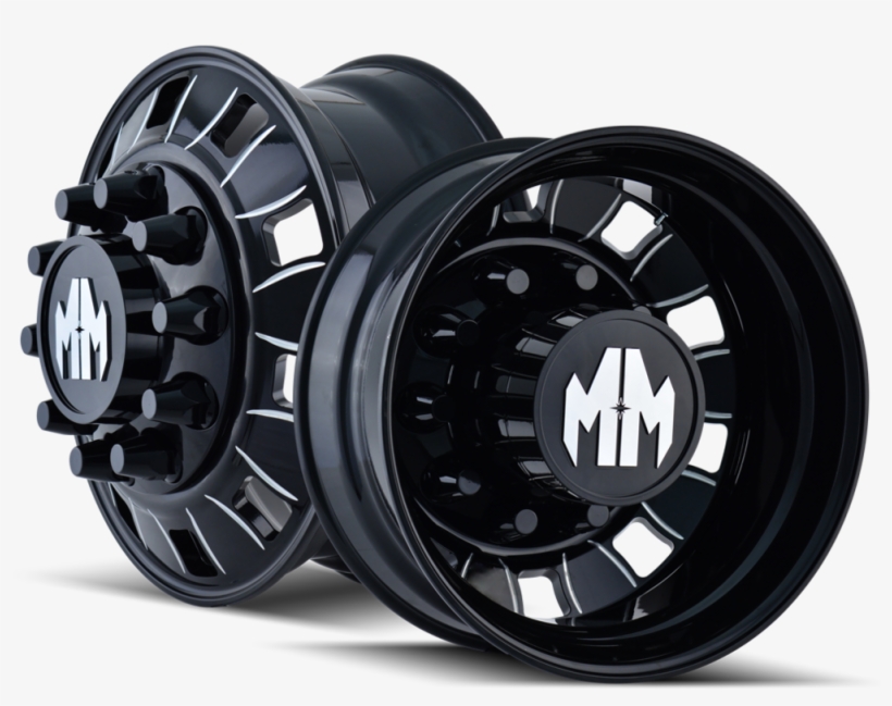 8180 Blackmilledspokes Main - Mayhem Big Rig Rim's Ats Mod, transparent png download