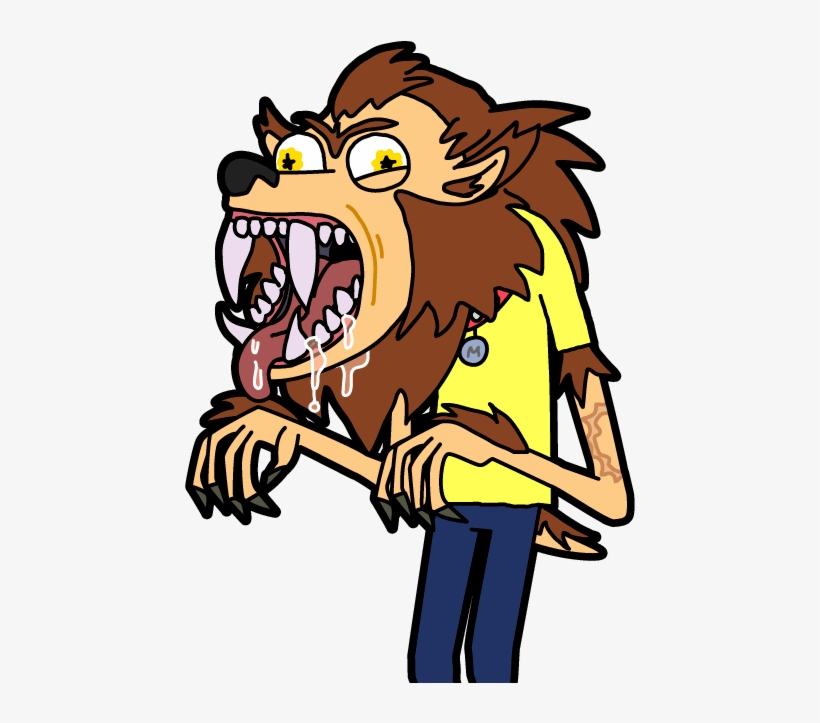 Dog Morty - Rick And Morty Werewolf, transparent png download