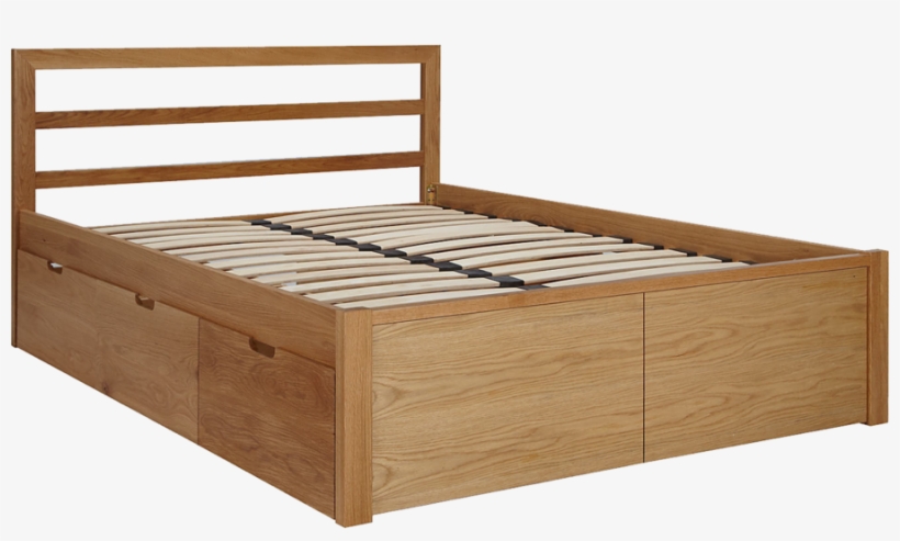 Download House By John Lewis Ollie Storage Bed, King - House By John Lewis Ollie Storage Bed, Double, Oak, transparent png download