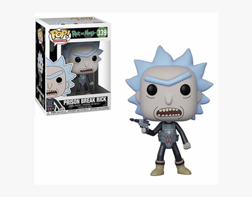Rick And Morty - Prison Break Rick Pop, transparent png download