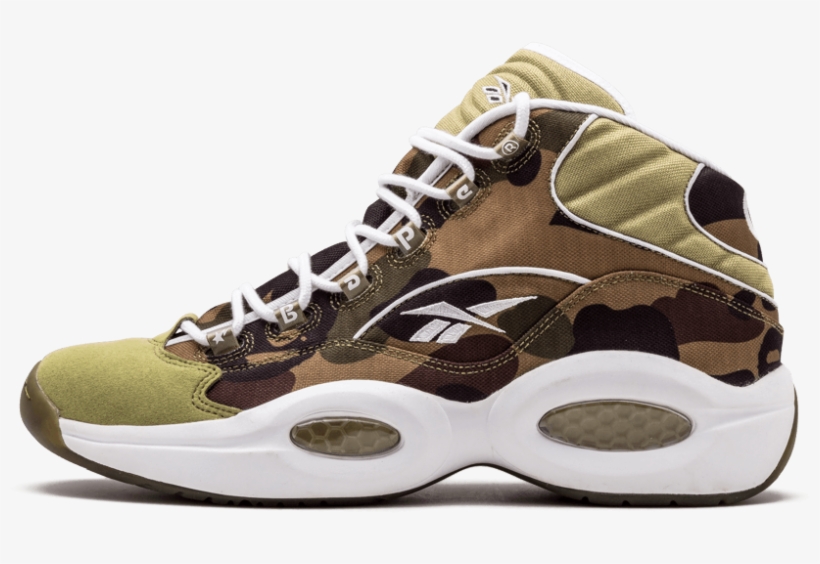 reebok question x bape