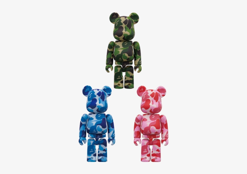 Be@rbrick Bape Camo - Streetwear Toys, transparent png download