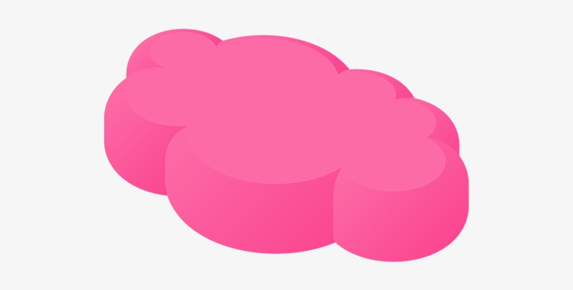 The Cloud Pink - Pink Cloud Illustrations Png, transparent png download