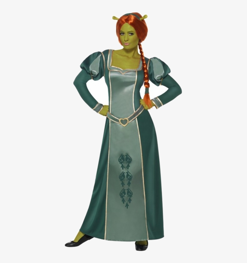 Princess Fiona Shrek Costume - Princess Fiona Fancy Dress, transparent png download
