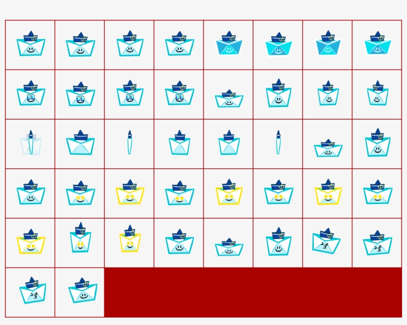 Click For Full Sized Image Paper Boat Sailor - Emoticon, transparent png download