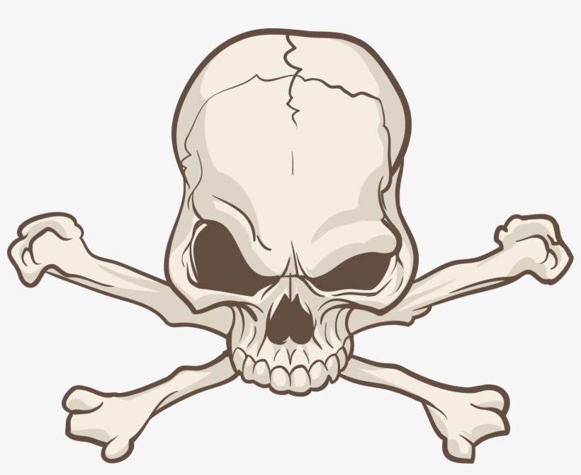 Skull Tattoo Clipart Png Image - Transparent Background Tribal Skull Clipart, transparent png download