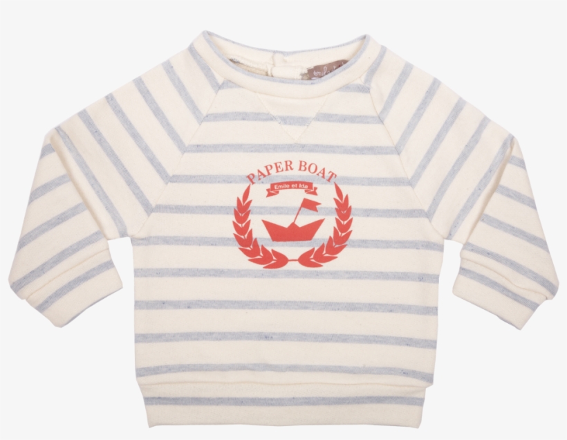 Emile Et Ida Sweat Paper Boat - Illustration, transparent png download