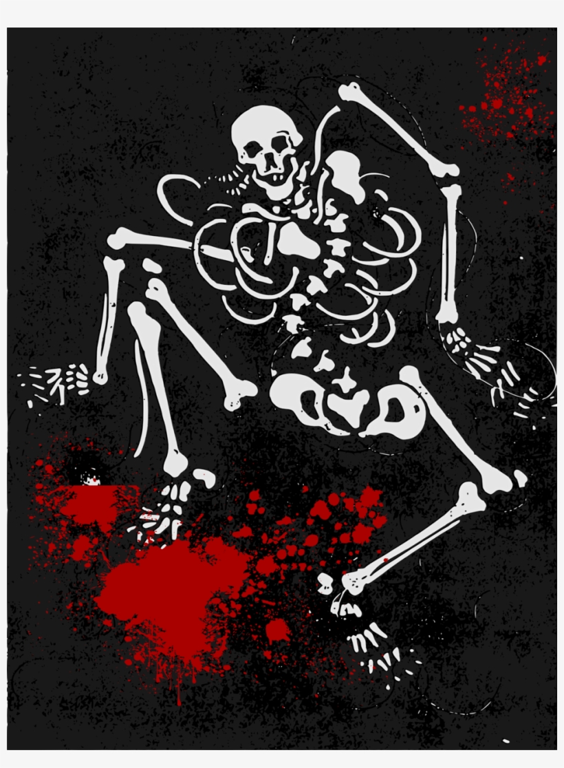 Bloody Skeleton Png Clipart Skeleton Clip Art - Twisted Envy Skeleton Blood Dance Novelty Mug, transparent png download