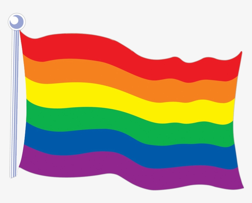Rainbow Flag Transparent - Rainbow Flag Png, transparent png download