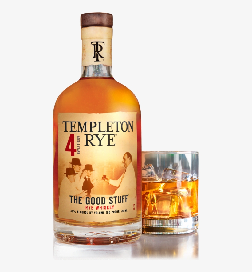 Templeton Rye Whiskey Is A Spirit Unlike Any Other - Iowa Templeton Rye, transparent png download
