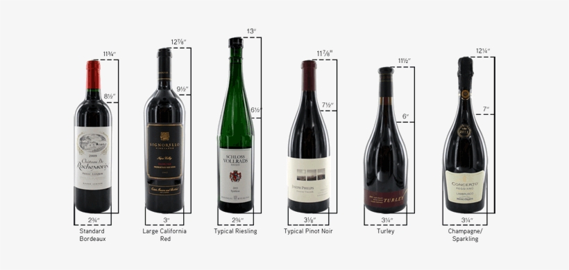 Bottle It Can Hold, So Be Sure To Check That Out Before - Wine Bottle Dimensions In Inches, transparent png download