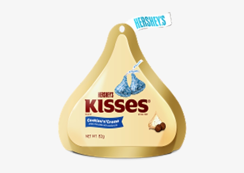 Hershey's Kisses Cookies N Creme 52 Gr - Hershey's Limited Edition Candy Cane Kisses 33-ounce, transparent png download