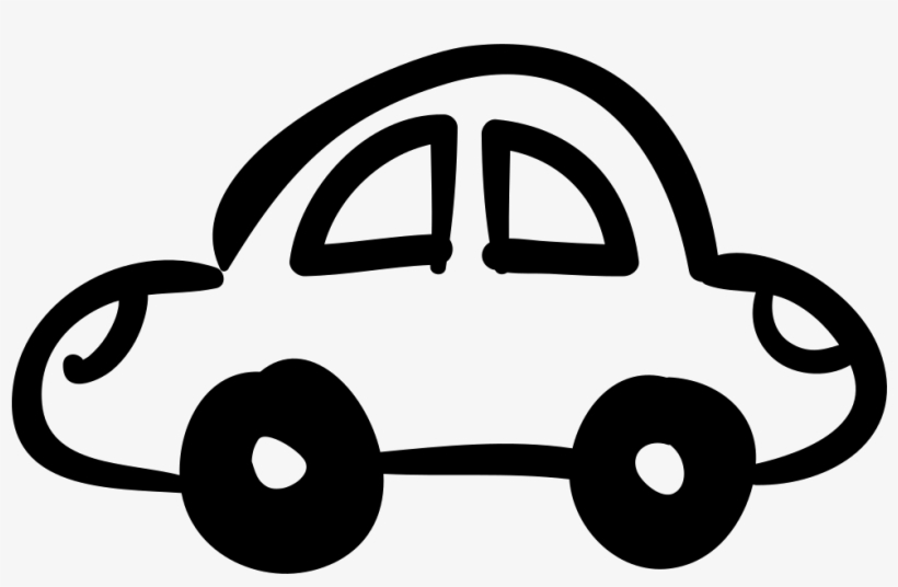 Rounded Handmade Shape Png Icon Free Download - Car, transparent png download