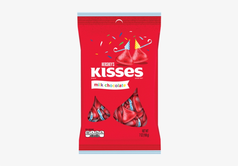 Hershey's Kisses Milk Chocolate - 7 Oz Bag, transparent png download