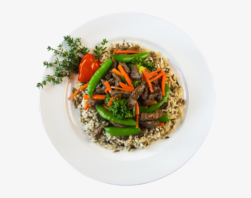 Tender Beef Strips And Fresh-cut Vegetables Sautéed - Beef, transparent png download