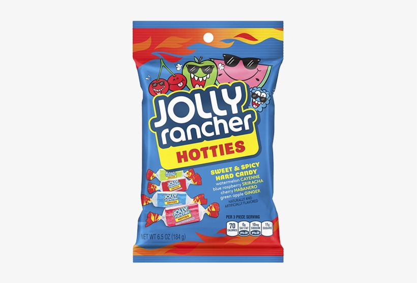 Jolly Rancher Hotties Sweet & Spicy Hard Candy - Jolly Rancher Hotties, transparent png download