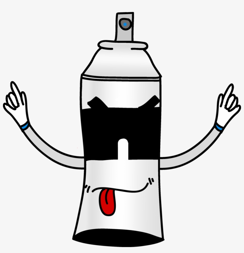 Spray Can Cartoon - Graffiti De Un Spray, transparent png download
