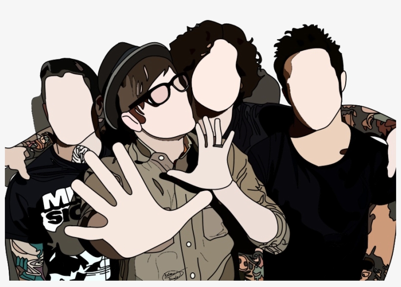Download Fall Out Boy Clipart Fall Out Boy Save Rock - Fallout Boys, transparent png download