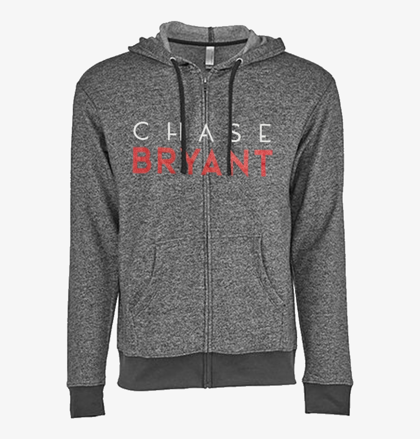 Chase Bryant Black Zip Up Hoodie - Hoodie, transparent png download