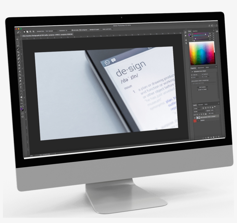 Graphic Design Imac Mockup Baton Rouge Web Design - Design, transparent png download