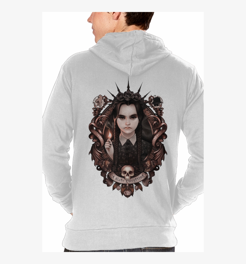 I Hate Everything - Hate Everything Wednesday Addams, transparent png download