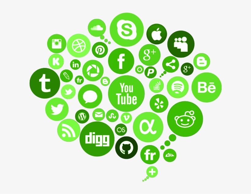 Digital-marketing - Social Media Png Free, transparent png download