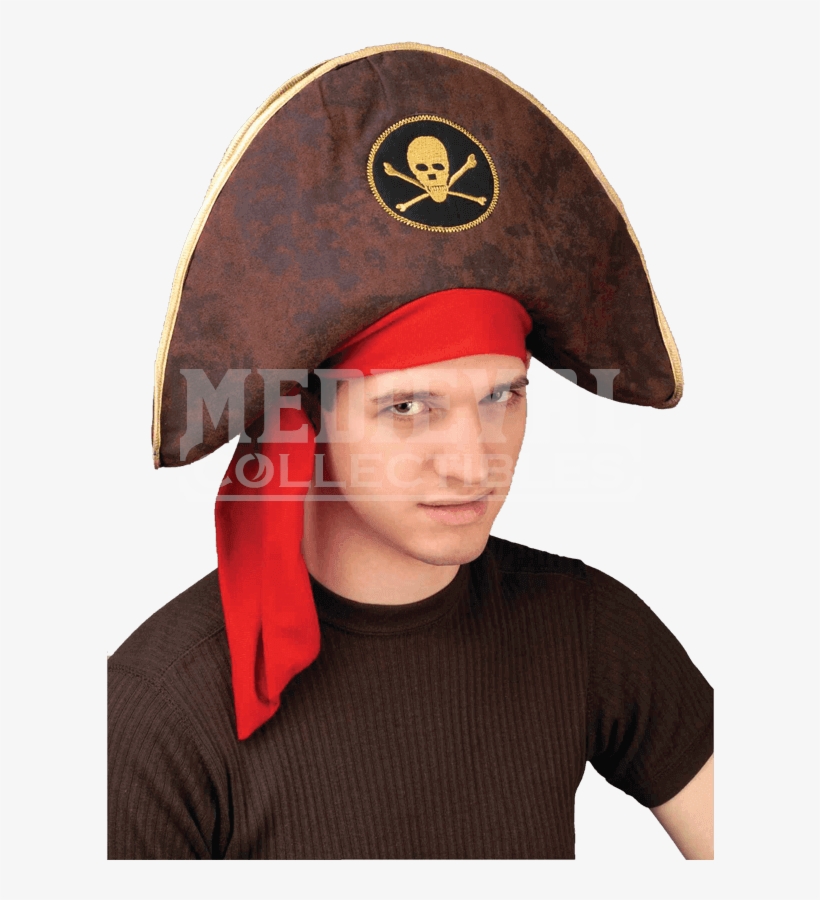 Buccaneer Captain's Hat - Captain Hat Pirate, transparent png download