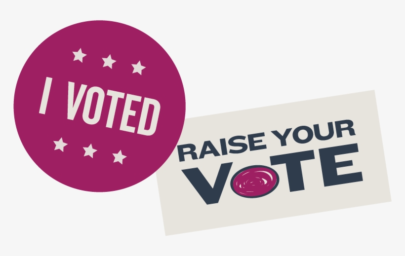 Raise Your Vote - Graphic Design, transparent png download