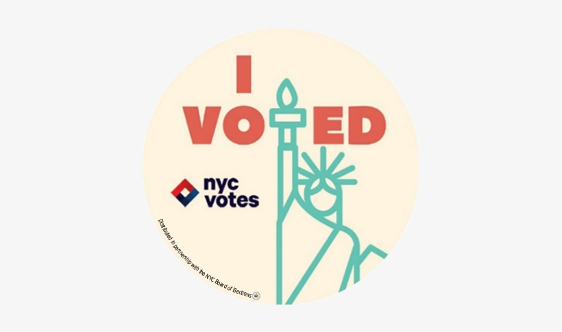 "we Used The Statue Of Liberty, An Iconic Symbol Of - Nyc Votes, transparent png download