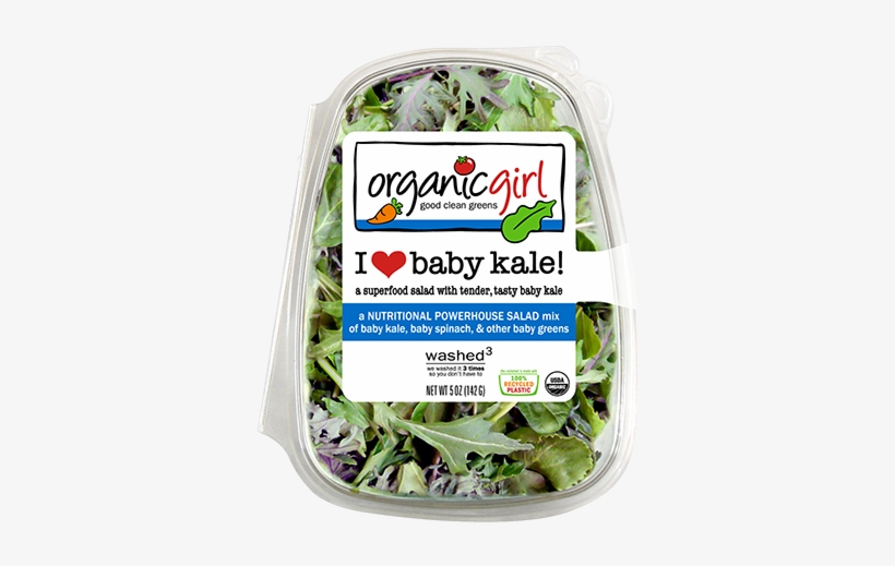 Organic Girl Baby Kale, transparent png download