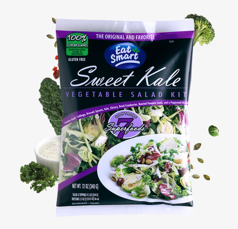 Gourmet Vegetable Salad Kit - Sweet Kale Salad Kit, transparent png download