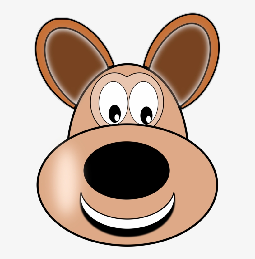 Puppy Labrador Retriever Cuteness Face Animal - Happy Dog Face Clipart, transparent png download