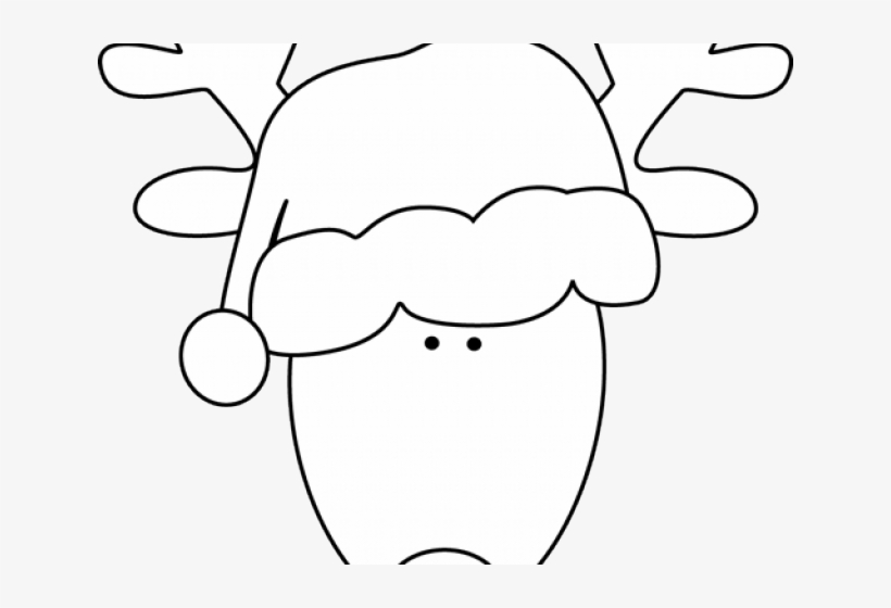 Santa Hat Clipart Head - Clip Art, transparent png download