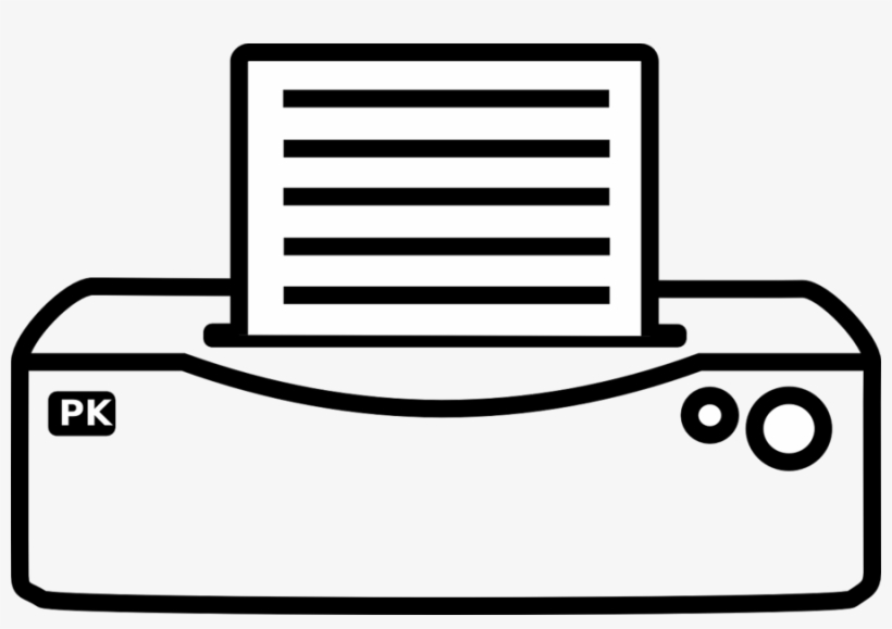 Download Printer Vector Icon Clipart Printer Clip Art Dot Matrix