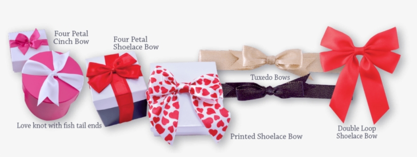 <p>bow Styles</p> - Ribbon Bow Styles, transparent png download
